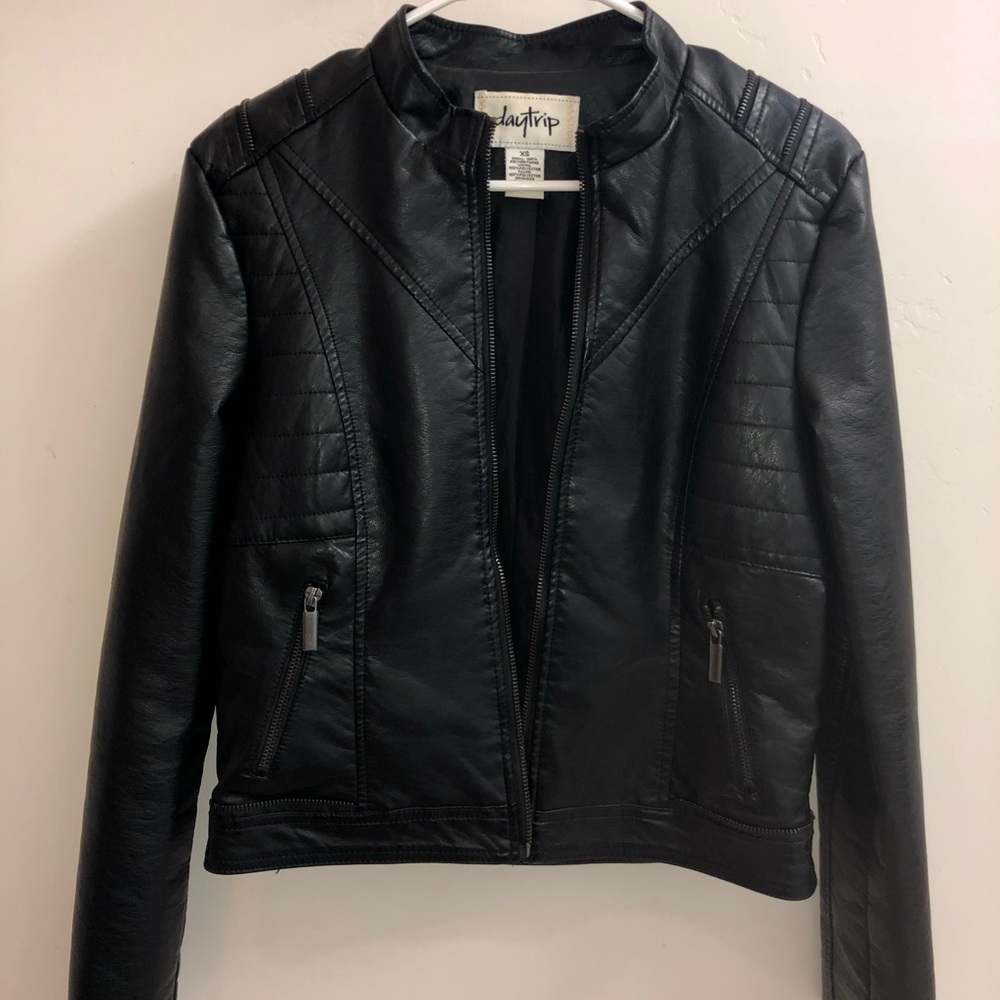 Leather jacket